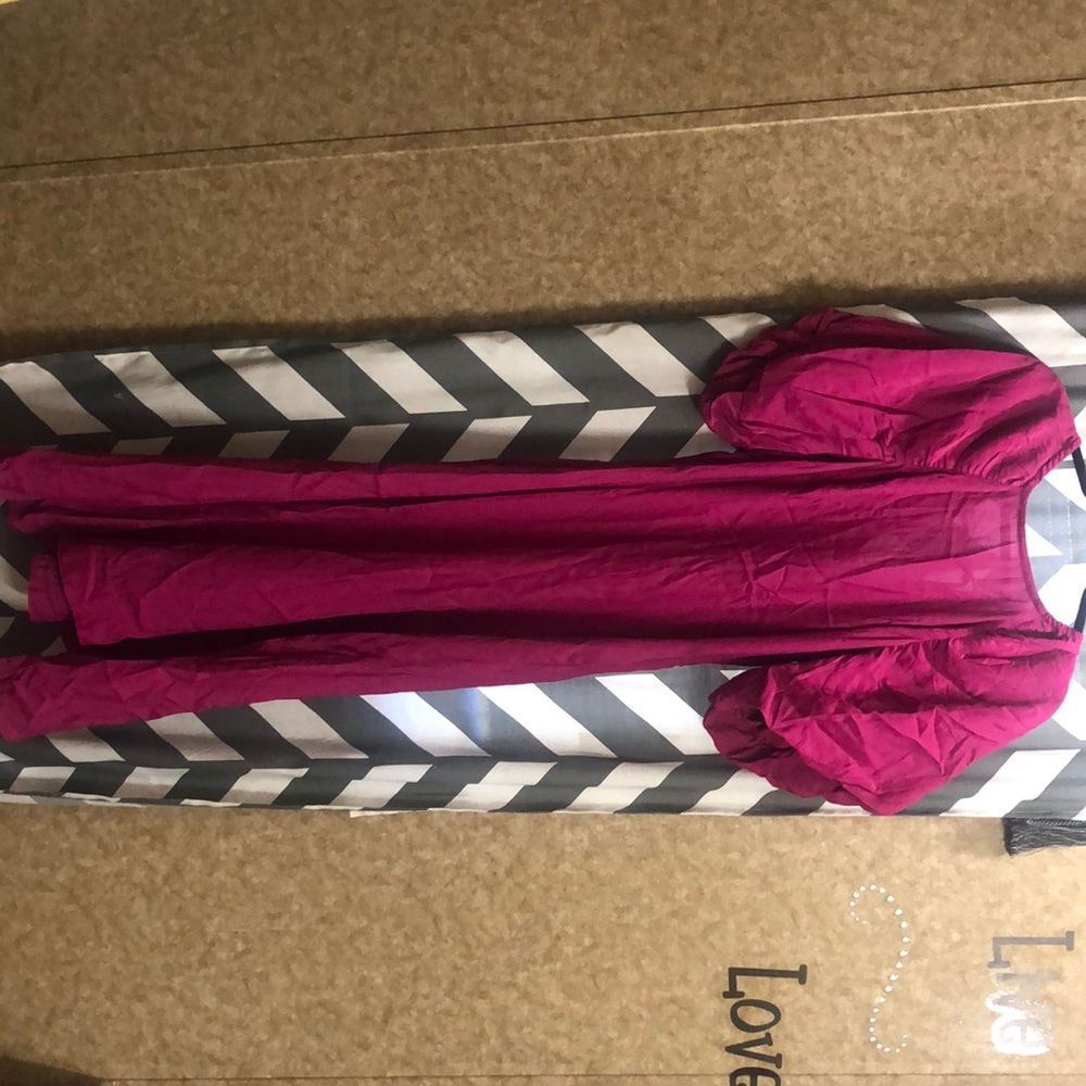 A new day dress with puff sleeves
